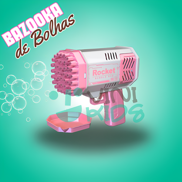 Bazooka de Bolhas de Sabão